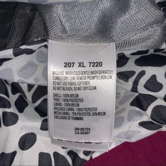 Columbia Windbreaker Coat Packable Jacket size Small - Picture 7 of 8